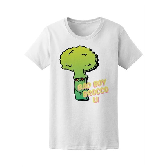 Bad Boy Broccoli T-Shirt Women -Image by Shutterstock, Female XX-Large
