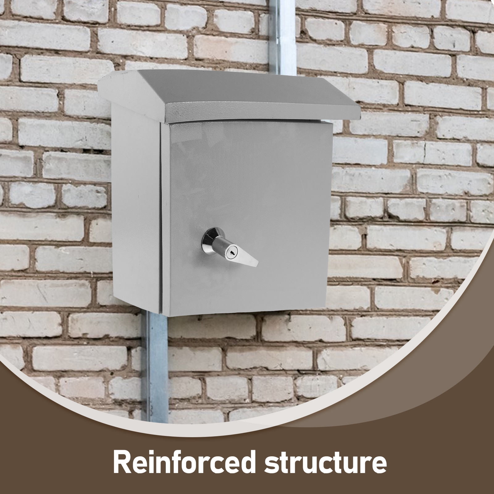 FOMIYES Outdoor Electrical Enclosure Box 1-Pack Weatherproof Electrical Junction Box for Safe Wiring
