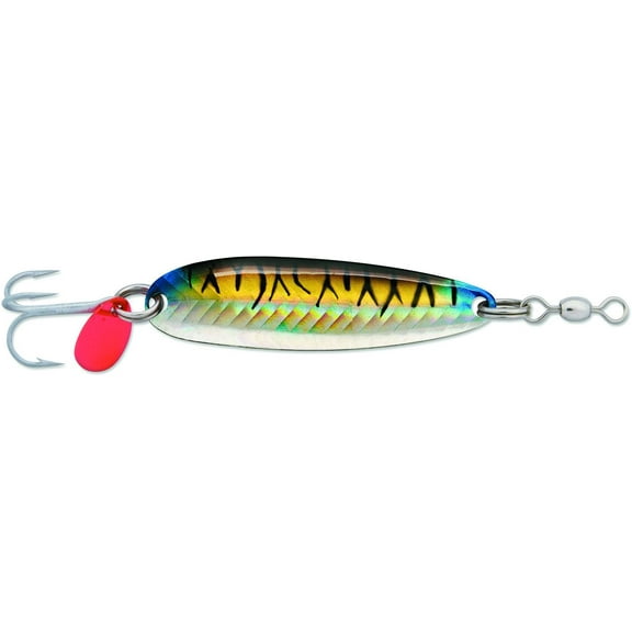Luhr-Jensen 1/4 Krocodile Treble Hook, Blue Mackerel 1003-014-1355