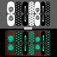 thumbnail image 2 of Luminous Nail Art Stickers Self Adhesive Breathable Festival Decoration Skull Self-adhesive Nail Art Decals For Halloween, 2 of 3