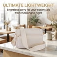 thumbnail image 5 of INSPIRE CHIC Travel Crossbody Bags Puffy Shoulder Handbag with Adjustable Strap for Women Beige, 5 of 5
