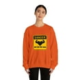 thumbnail image 3 of Danger Not for the Weak Unisex Heavy Blend Crewneck Sweatshirt, 3 of 4