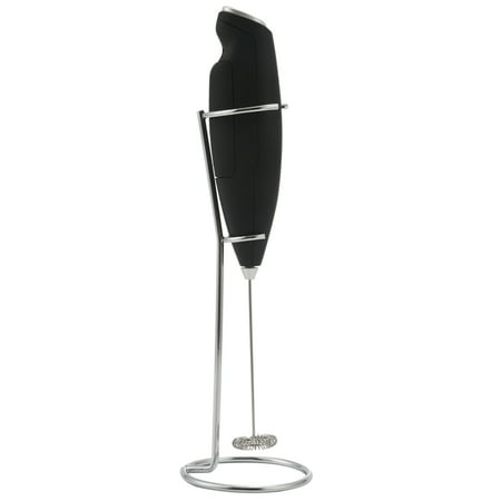 

Milk Frother Hand Held Electric Coffee Frother Milk Foamer Black