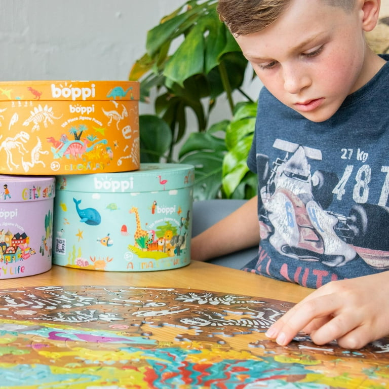 Children's Jigsaw Puzzle by boppi – 150 Piece City Life Puzzle for