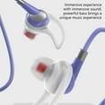 thumbnail image 5 of Uandlove Earphones for Iphone,Running Sports Neck Bluetooth Headset In-Ear Ultra Listening Wireless Headphones,Purple, 5 of 7