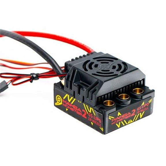 Castle Creations MONSTER 2 18TH 25V ESC WATERPROOF W/ 2200KV MOTOR CSE010010806 Electric Motors & Accessories