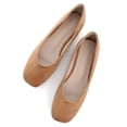 thumbnail image 3 of Zapatos planos sin cordones Shoes SAILING LU de gamuza con punta cuadrada para mujer, 3 of 7