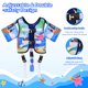 thumbnail image 3 of Chaleco de Natación Infantil MoKo Azul con Flotadores de Dinosaurio Pirata, 3 of 5
