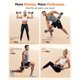 thumbnail image 5 of FEIERDUN Set de Mancuernas Ajustables 5 en 1, Juego de 2, 20 LBS/10 LBS para Mujeres, Mancuernas Dobles Estables con Ajuste Rápido para Gimnasio en Casa y Exterior, 5 of 9