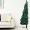 Artificial Half Christmas Tree with Stand Green 47.2" PVC