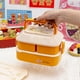 thumbnail image 3 of Kearding Fiambrera Adorable para el hogar, oficina, escuela, compartimentos, microondas, Bento, cajas de almacenamiento, contenedor de comida para niños, Cocina y Comedor Verde L Kearding HA069716-03, 3 of 6
