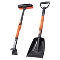 thumbnail image 1 of Snow Shovel For Car Route - 2 In 1 And 5 In 1 Aluminum Alloy Telescopic Snow Removal Shovel Lightweight Multipurpose Removable Shovel For Car Body Snow Shovel, 1 of 1