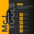 thumbnail image 2 of McJ Tools Reloading 0.17-0.45 Cal Chamfer/Deburring Tool, Reloading Essential Tools, 2 of 5