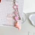 thumbnail image 6 of Korean Styles Clovers Phone Pendant Clovers Phone Adornment Cartoon Acrylic Keychain Accessory, 6 of 9