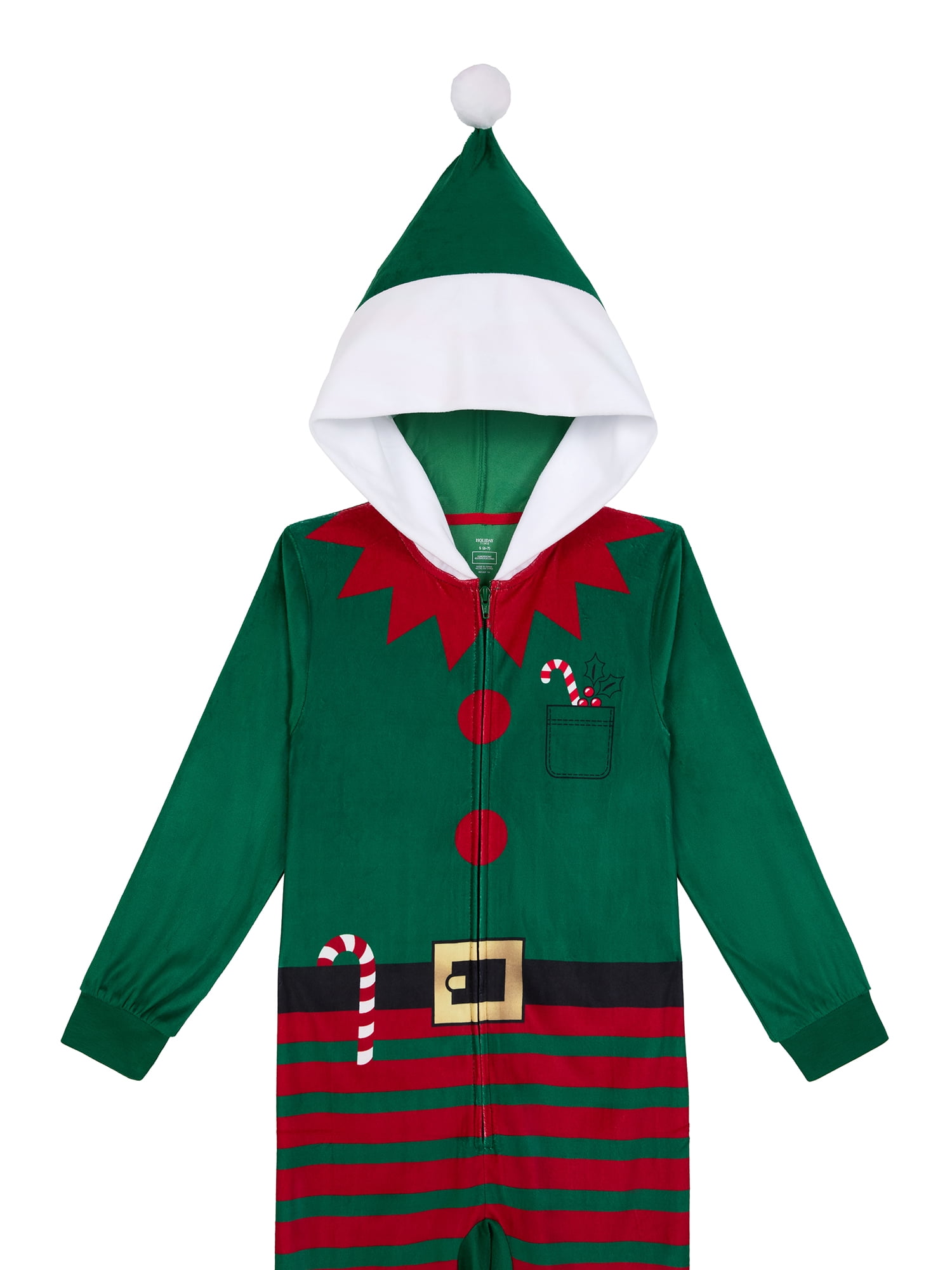 Holiday Time Boys Sleep Union Suit with Long Sleeves, One-Piece, Sizes 4-18