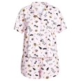 thumbnail image 2 of Halloween Women's Notched Top and Shorts Pajama Set, 2 of 5