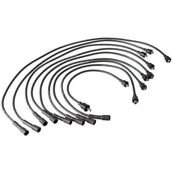 Spark Plug Wire Set - Compatible with 1968 - 1974 Chevy C20 Pickup 1969 1970 1971 1972 1973