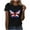 B-Black, variant on GERsome Womens 4th of July Short Sleeve T-Shirt American Flag Patriotic Crewneck Shirts USA Flag Stars and Stripes Loose Fit Summer Tee S-3XL