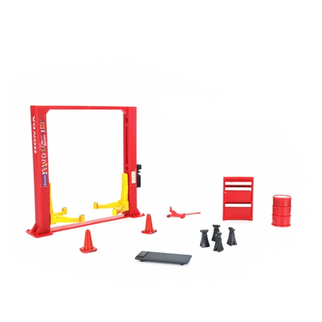 SUTENGDA 1/64 Model Garage Maintenance Tools Set ABS Model Car Display Diorama