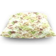 thumbnail image 4 of Grunge Colorful Splashes Velvet Plush Throw Pillow Cushion Case Cover - 18" x 18" - Invisible Zipper Home Decor Floral for Couch Sofa No Pillow Insert, 4 of 5
