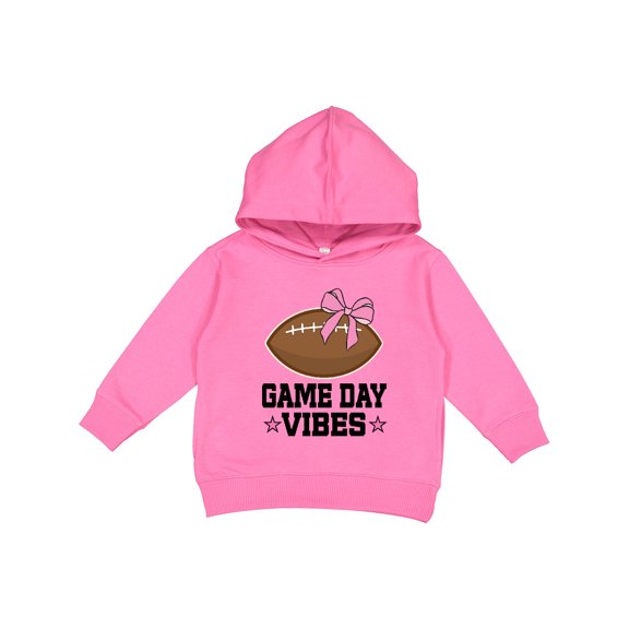 Inktastic Football Game Day Vibes Toddler Hoodie