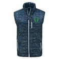 thumbnail image 2 of Men's-Cutter & Buck  Navy Seattle Sounders FC Rainier PrimaLoft Eco Insulated Full-Zip Printed Puffer Vest, 2 of 3
