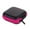 Pink, variant on HHGBAD Earphone Storage Bag, Mini Zipper Pouch, Travel Organizer, Durable Case for Headphone Cable, Data Cable, U Disk, Card Reader, Portable Accessory Holder