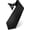 Black (12-in), variant on Boy's Clip Necktie