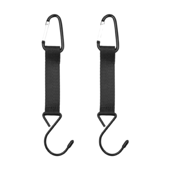 deevoka 2 Pieces Fence Hooks for Hanging Portable Hanger for Clothes Outdoor Fishing