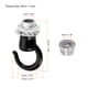 thumbnail image 2 of Uxcell Gancho de Techo 39mmx23mm Paquete de 4 Ganchos de Tornillo Accesorio para Luminarias para Colgar Plantas Candelabros Negro, 2 of 5