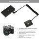 thumbnail image 2 of Batería Ficticia, Reducción De Ruido NP-W126 Batería Ficticia Para Fuji Para X-T10 Cergrey Battery Plate to Dummy Battery, 2 of 8