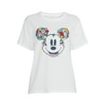 thumbnail image 5 of Disney Junior’ Mickey Mouse Floral T-Shirt, 5 of 5