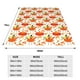 thumbnail image 3 of Balery Happy Thanksgiving Day1 Manta de Felpa Suave y Acogedora – Cobija de Franela Aterciopelada para Cama, Lavable y Cálida para Sofá, Mascotas, Transpirable-40"x30", 3 of 7