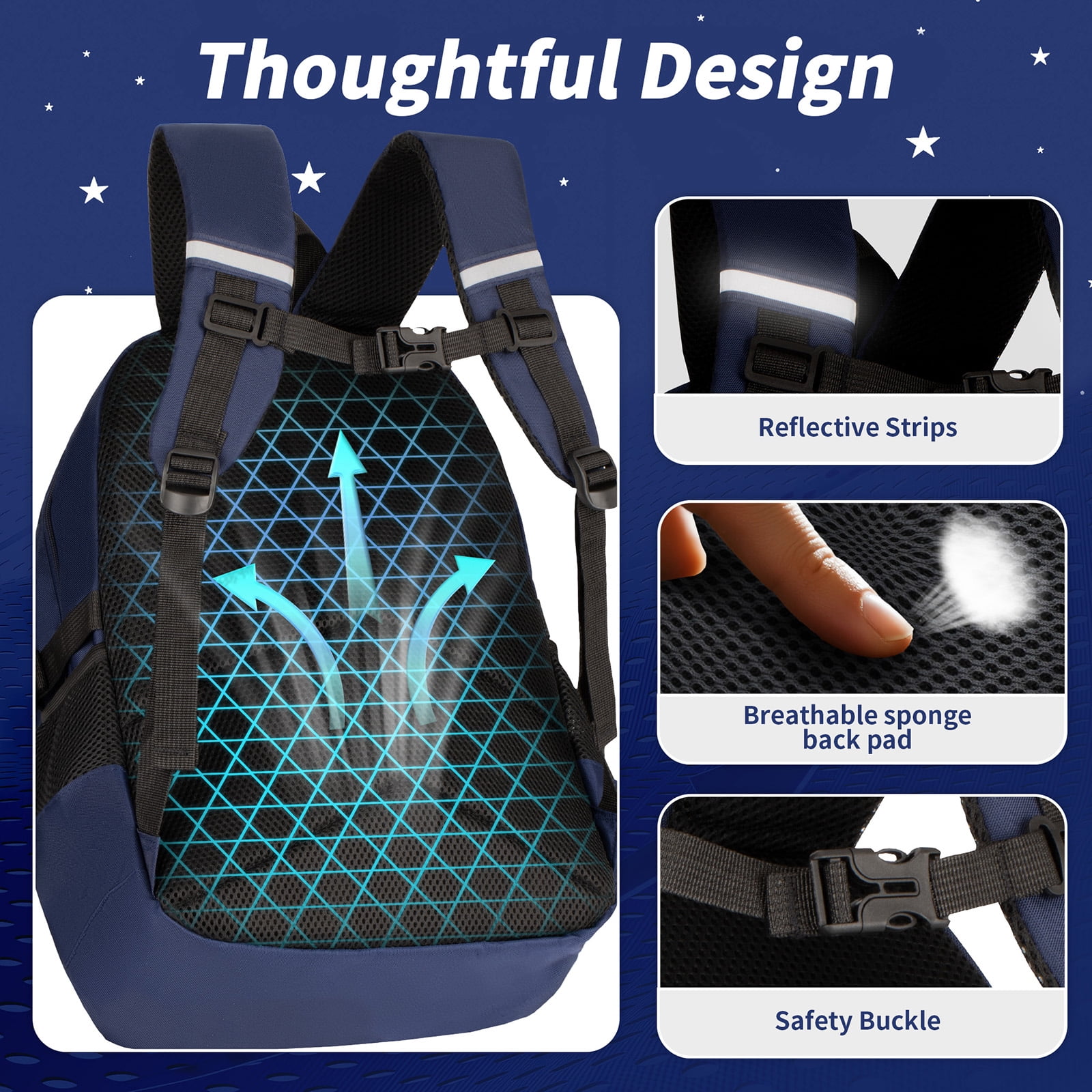 Lvelia School Backpack for Boys Kids Elementary School Bags Middle School Primary School Bookbags Lightweight Sturdy Spaceman Gifts,Green