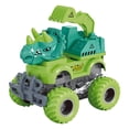 thumbnail image 1 of Baby Inertia Car Toy Safe Interactive Colorful Cartoon Dinosaur Baby Blaze Truck Toy for Home, 1 of 10