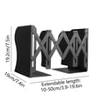 thumbnail image 3 of kkbbma Under $10 Adjustable Bookend, Metal Book Ends for Heavy Book, Desk Magazine File Organizer Holder, Desk Organizer and Accessories for Office, Books, Papers, 3 of 6