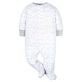 thumbnail image 5 of Gerber Baby Boy or Girl Gender Neutral Sleep 'n Play Footed Pajamas, 4-Pack, 5 of 11