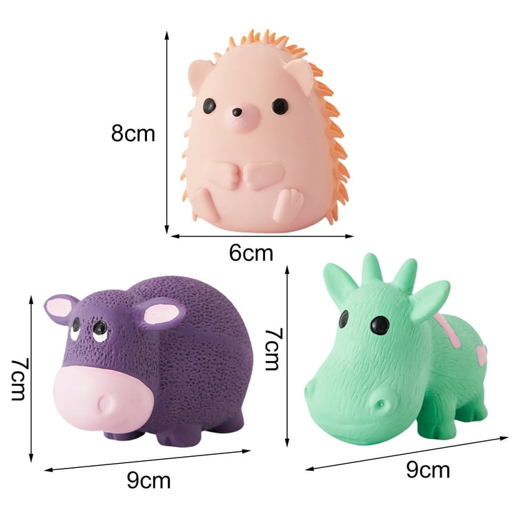 Sensory Caterpillar - Squeaky Dog Toys - Soft, Natural Rubber (Latex) - for  Puppies, Small Dogs & Medium Dogs - Complies with Same Safety Standards as