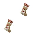 thumbnail image 3 of Billuyoard Calcetín de Navidad lindo colgante pared ventana regalos bolsa calcetín Oficina comedor Bar tienda café decoración colgantes niños Type3 NO3, 3 of 6