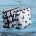 thumbnail image 4 of Womens and Girls Funny Canvas Makeup Bag Roomy Cosmetic Bag Pouch Purse Handbag with Zipper, 4 of 5