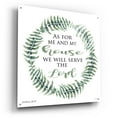 thumbnail image 2 of Epic Art 'As For Me and My House Wreath' by Cindy Jacobs, Acrylic Glass Wall Art, 36"x36", 2 of 10