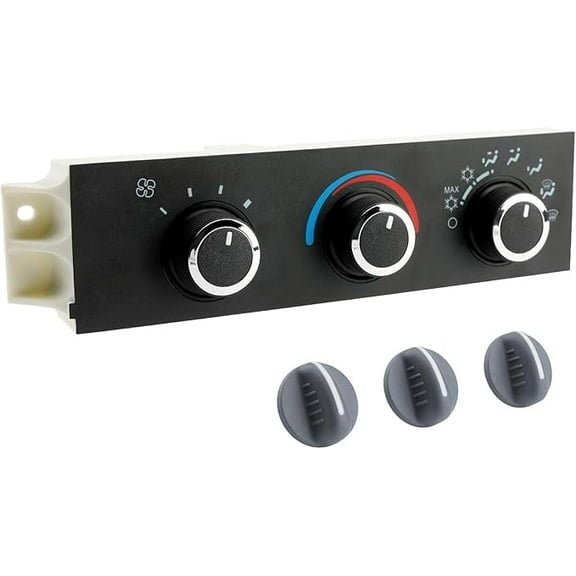 599-217 A/C Heater Climate Control Panel For 1996-2020 Chevro Express 1500 2500 3500, Chevy C4500 C5500 C6500,1996-2020 GMC Savana
