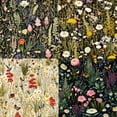 thumbnail image 4 of SunWMart Scrapbook Paper Vintage Pattern Cardstock 6"×6" Paper Art Pad 48 Sheets, Decoupage Craft Paper Scrapbooking Card Making for Junk Journal Aesthetic Background Gift Cards Photo Album, 4 of 5