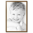 thumbnail image 2 of ArtToFrames 27" x 40" Honey with Gold Picture Frame, 27x40 inch Brown MDF Poster Frame (WOM-4446), 2 of 7