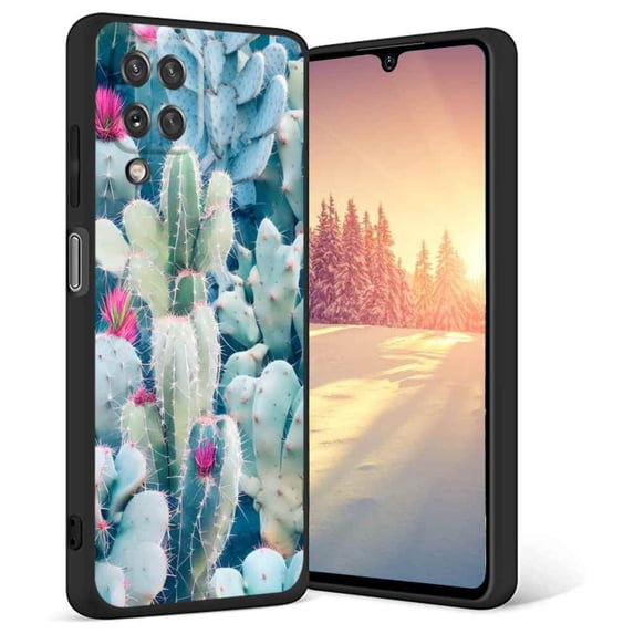 Cactus-129 Phone Case, Degined for Samsung Galaxy A42 Case Men Women, Flexible Silicone Shockproof Case for Samsung Galaxy A42