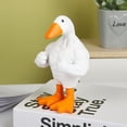 thumbnail image 6 of Funny Muscle Goose Statue Key Holder Figurine for Home Decor Quirky Muscular Duck Statue Desk for Home Living Room Bedroom Housewarming Ideas Gift, 6 of 6