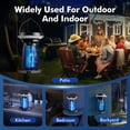 thumbnail image 5 of Reppiss  Solar Bug Zapper, Mosquito Killer Lamp, Waterproof 4200V Electric Trap  for Outdoor Patio and Camping, 5 of 9