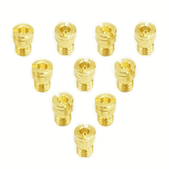 10Pc Carburetor Carb Main for 50cc 139QMB 4 Strokes Scooter Motorcycle Carburetor Main Easy Installation