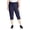 Dark Blue, variant on Yanyanz Shorts for Women,Shorts Polyester Solid Color Home Woman Yoga Pants Women Workout Shorts Women Clearance Black Xl
