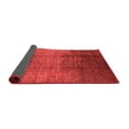 thumbnail image 2 of Ahgly Company Indoor Square Solid Red Modern Area Rugs, 4' Square, 2 of 4